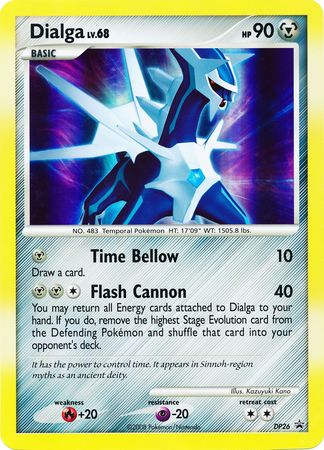 Dialga (DP26) (Jumbo Card) [Diamond & Pearl: Black Star Promos] | Devastation Store