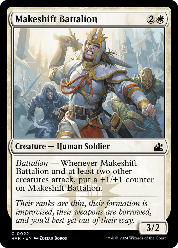 Makeshift Battalion [Ravnica Remastered] | Devastation Store