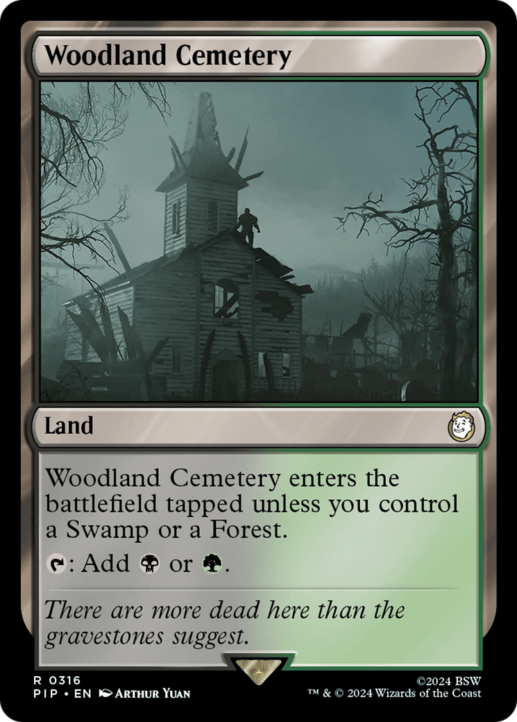 Woodland Cemetery [Fallout] | Devastation Store