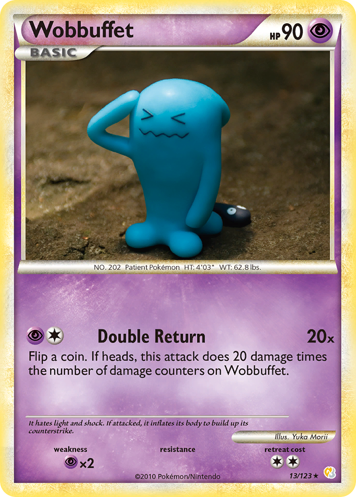 Wobbuffet (13/123) [HeartGold & SoulSilver: Base Set] | Devastation Store