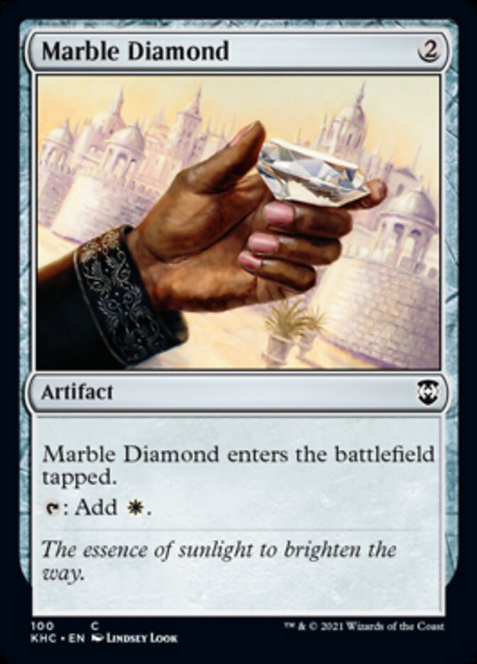 Marble Diamond [Kaldheim Commander] | Devastation Store