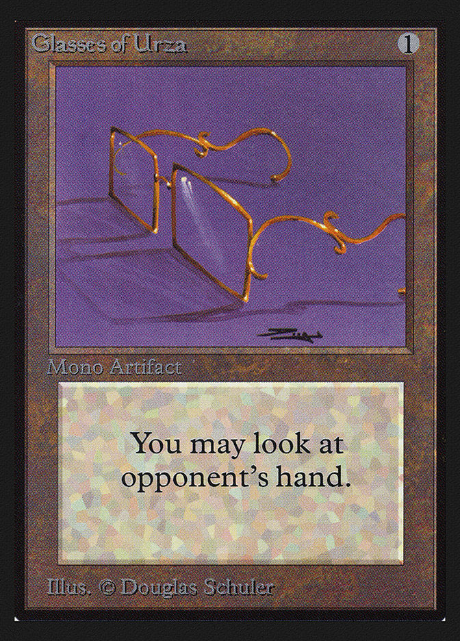 Glasses of Urza [International Collectors’ Edition] | Devastation Store