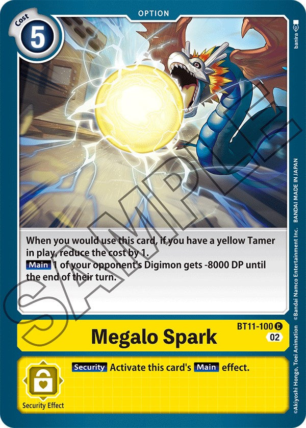 Megalo Spark [BT11-100] [Dimensional Phase] | Devastation Store