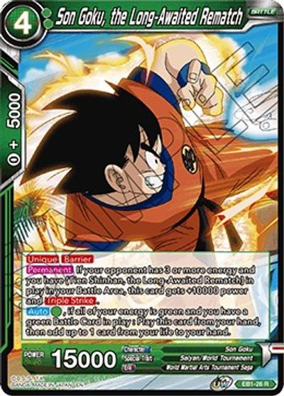 Son Goku, the Long-Awaited Rematch (EB1-026) [Battle Evolution Booster] | Devastation Store