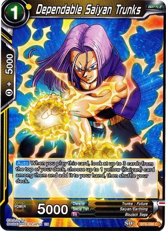 Dependable Saiyan Trunks [BT6-086] | Devastation Store