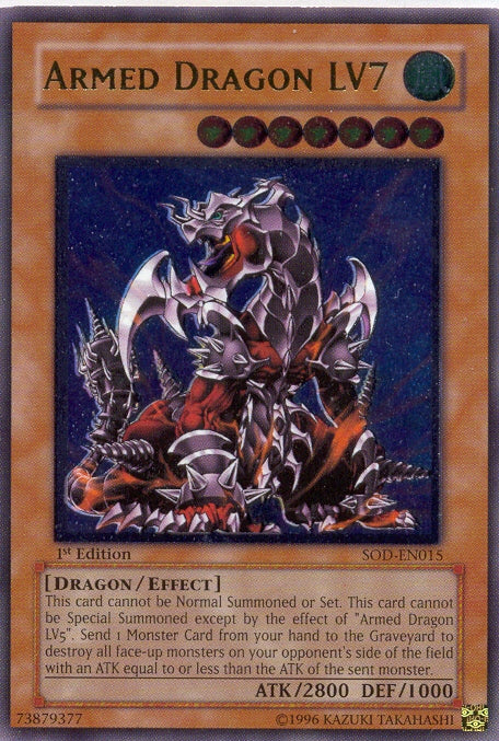 Armed Dragon LV7 [SOD-EN015] Ultimate Rare | Devastation Store