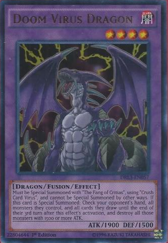 Doom Virus Dragon [DRL3-EN057] Ultra Rare | Devastation Store