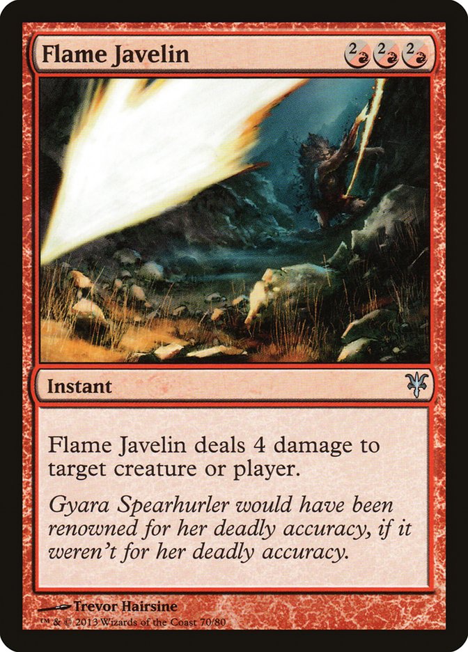 Flame Javelin [Duel Decks: Sorin vs. Tibalt] | Devastation Store