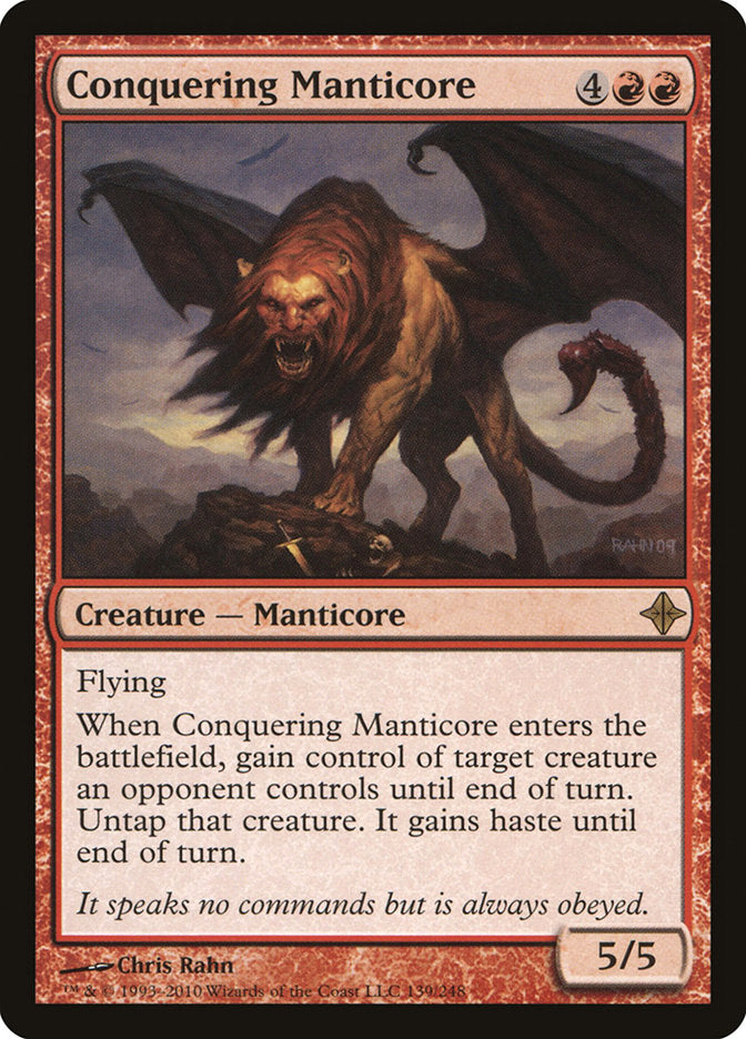 Conquering Manticore [Rise of the Eldrazi] | Devastation Store