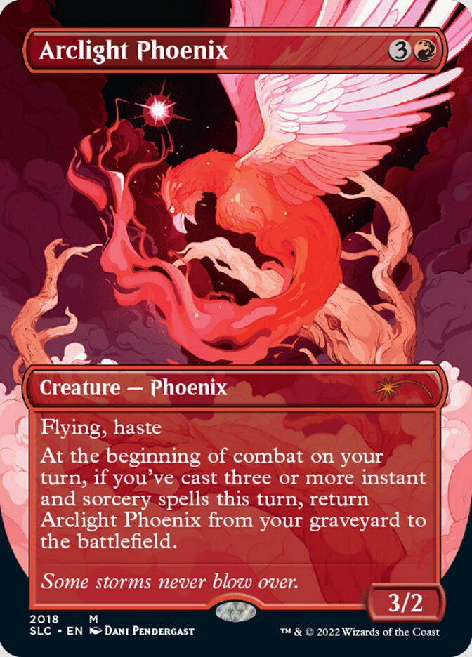 Arclight Phoenix (Borderless) [Secret Lair 30th Anniversary Countdown Kit] | Devastation Store