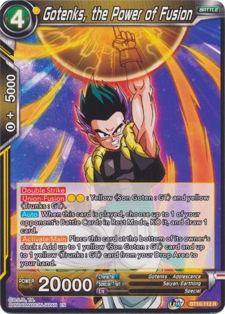 Gotenks, the Power of Fusion (BT10-112) [Rise of the Unison Warrior 2nd Edition] | Devastation Store