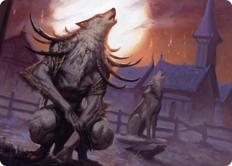 Lord of the Ulvenwald Art Card [Innistrad: Midnight Hunt Art Series] | Devastation Store