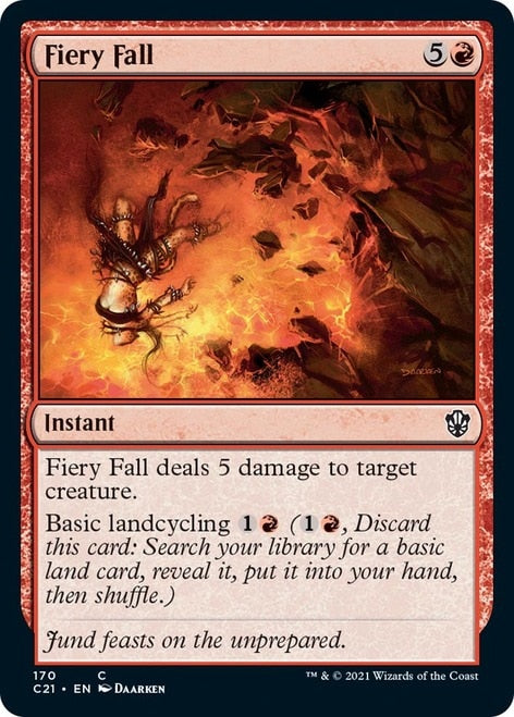 Fiery Fall [Commander 2021] | Devastation Store