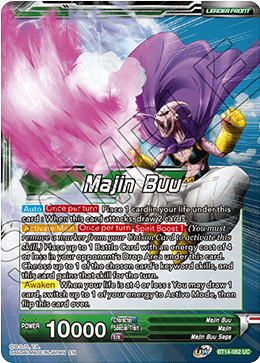 Majin Buu // Majin Buu, Unadulterated Might (BT14-062) [Cross Spirits] | Devastation Store