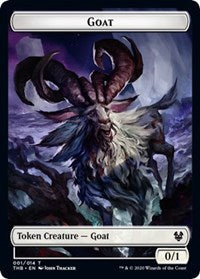 Goat // Satyr Double-sided Token [Theros Beyond Death Tokens] | Devastation Store