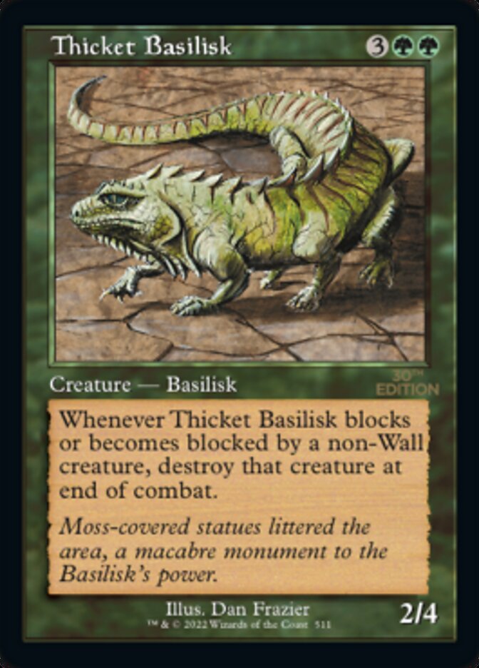 Thicket Basilisk (Retro) [30th Anniversary Edition] | Devastation Store