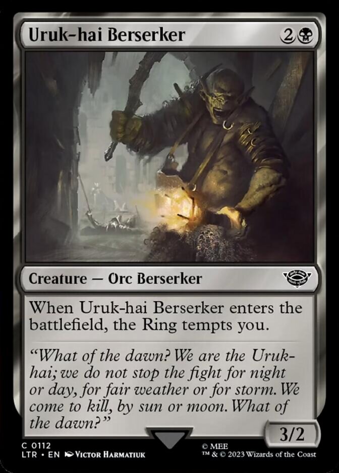 Uruk-hai Berserker [The Lord of the Rings: Tales of Middle-Earth] | Devastation Store