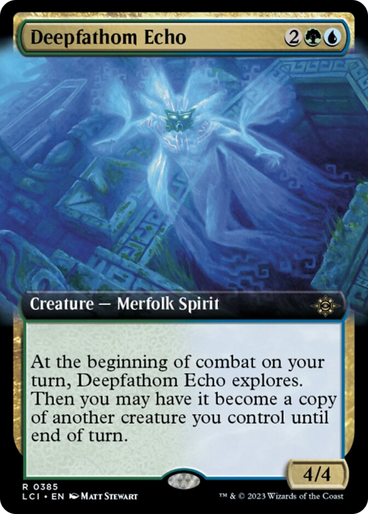 Deepfathom Echo (Extended Art) [The Lost Caverns of Ixalan] | Devastation Store