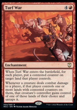 Turf War (Promo Pack) [Streets of New Capenna Commander Promos] | Devastation Store