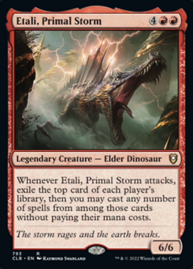 Etali, Primal Storm [Commander Legends: Battle for Baldur's Gate] | Devastation Store