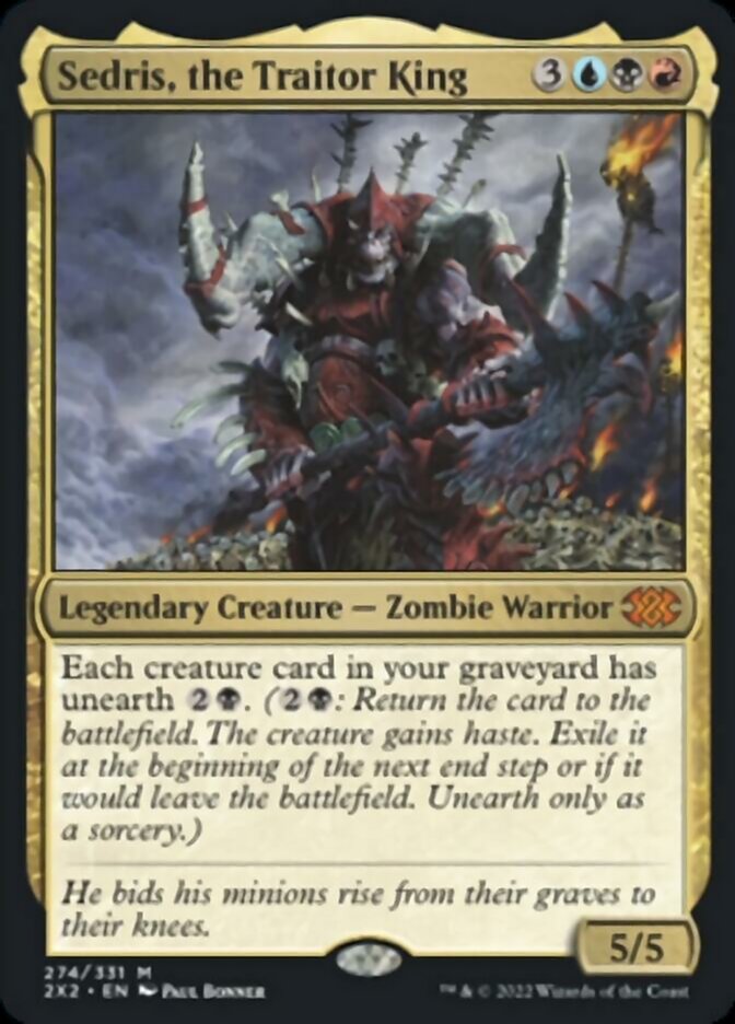 Sedris, the Traitor King [Double Masters 2022] | Devastation Store