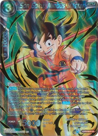 Son Goku, Nimbus Master [DB3-003] | Devastation Store