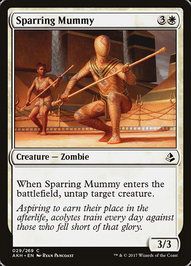 Sparring Mummy [Amonkhet] | Devastation Store