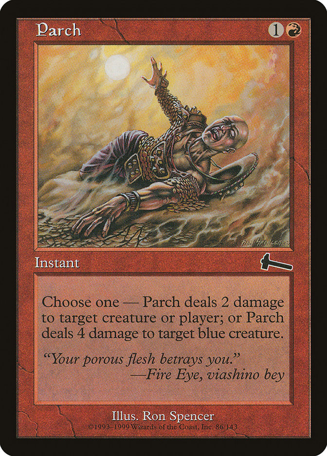 Parch [Urza's Legacy] | Devastation Store