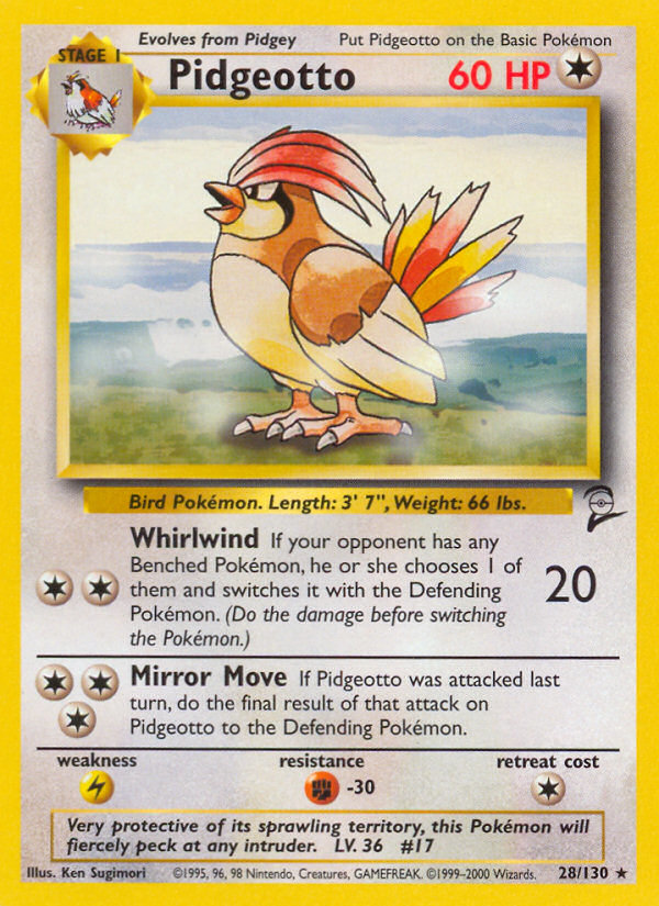 Pidgeotto (28/130) [Base Set 2] | Devastation Store