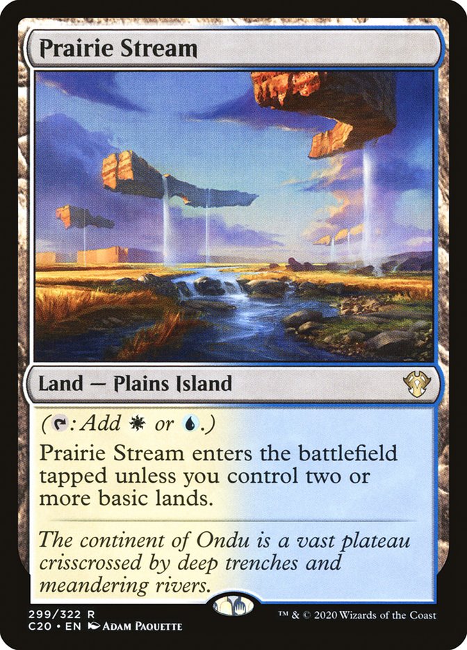Prairie Stream [Commander 2020] | Devastation Store