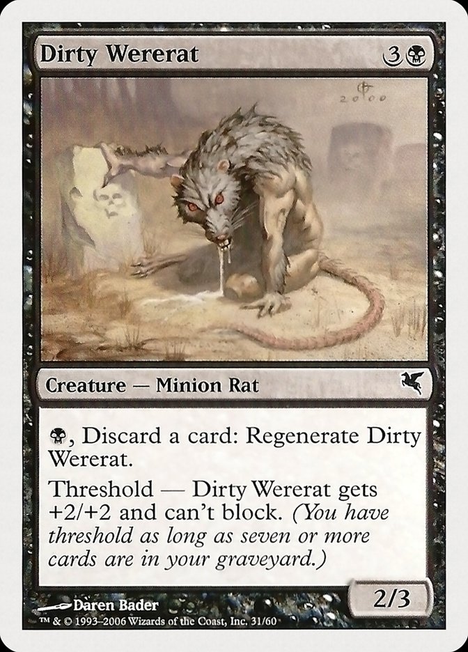 Dirty Wererat [Hachette UK] | Devastation Store