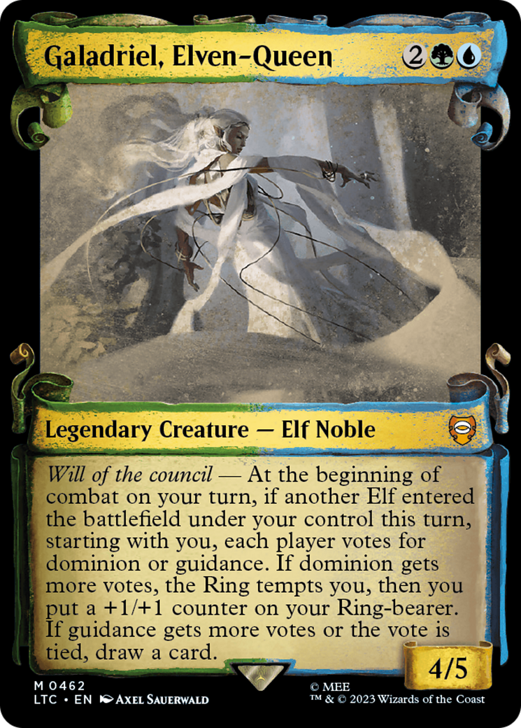 Galadriel, Elven-Queen [The Lord of the Rings: Tales of Middle-Earth Commander Showcase Scrolls] | Devastation Store