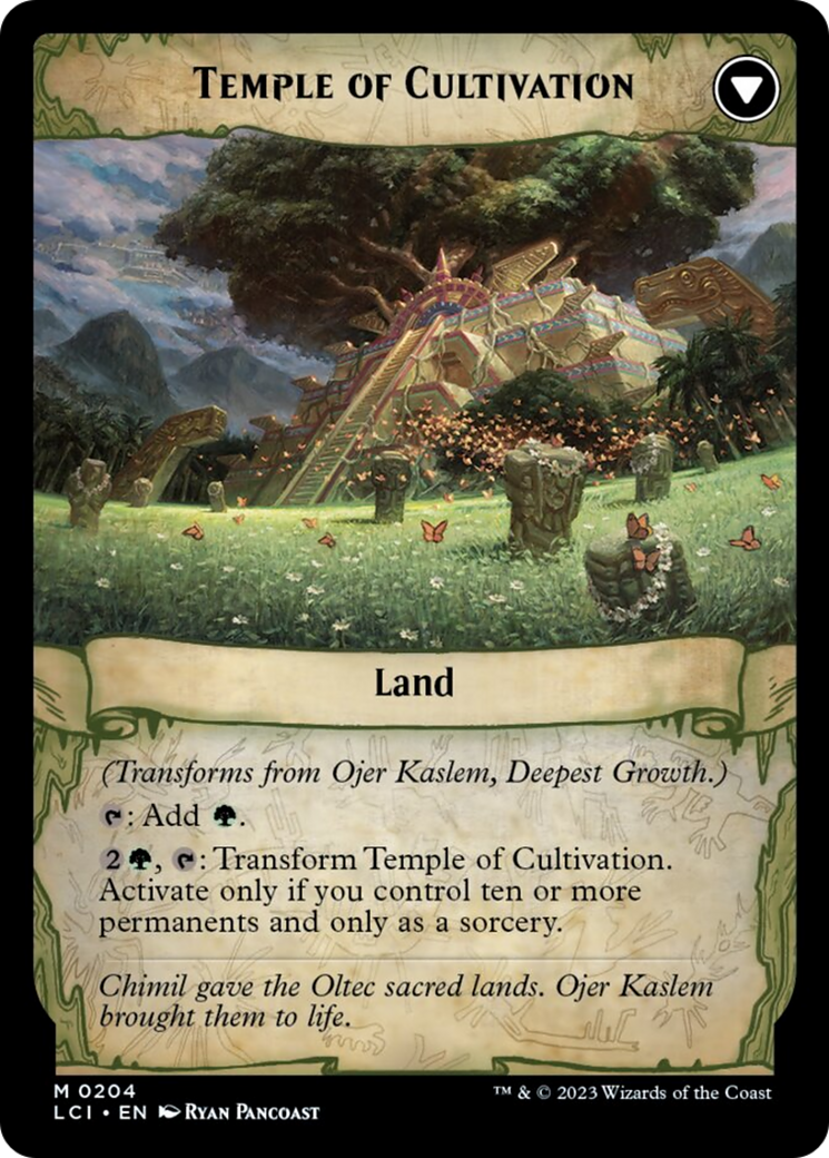 Ojer Kaslem, Deepest Growth // Temple of Cultivation [The Lost Caverns of Ixalan] | Devastation Store