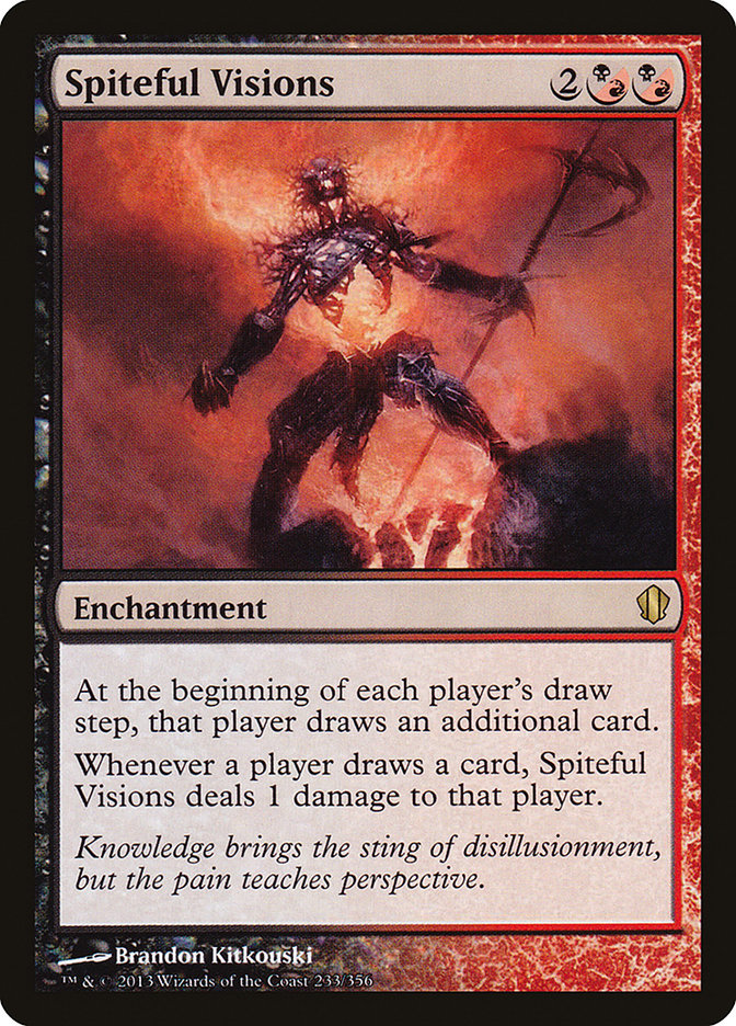 Spiteful Visions [Commander 2013] | Devastation Store