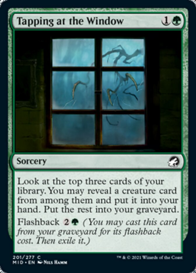 Tapping at the Window [Innistrad: Midnight Hunt] | Devastation Store