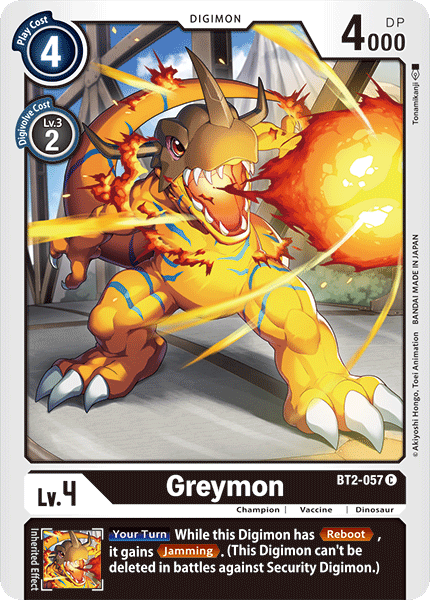 Greymon [BT2-057] [Release Special Booster Ver.1.0] | Devastation Store