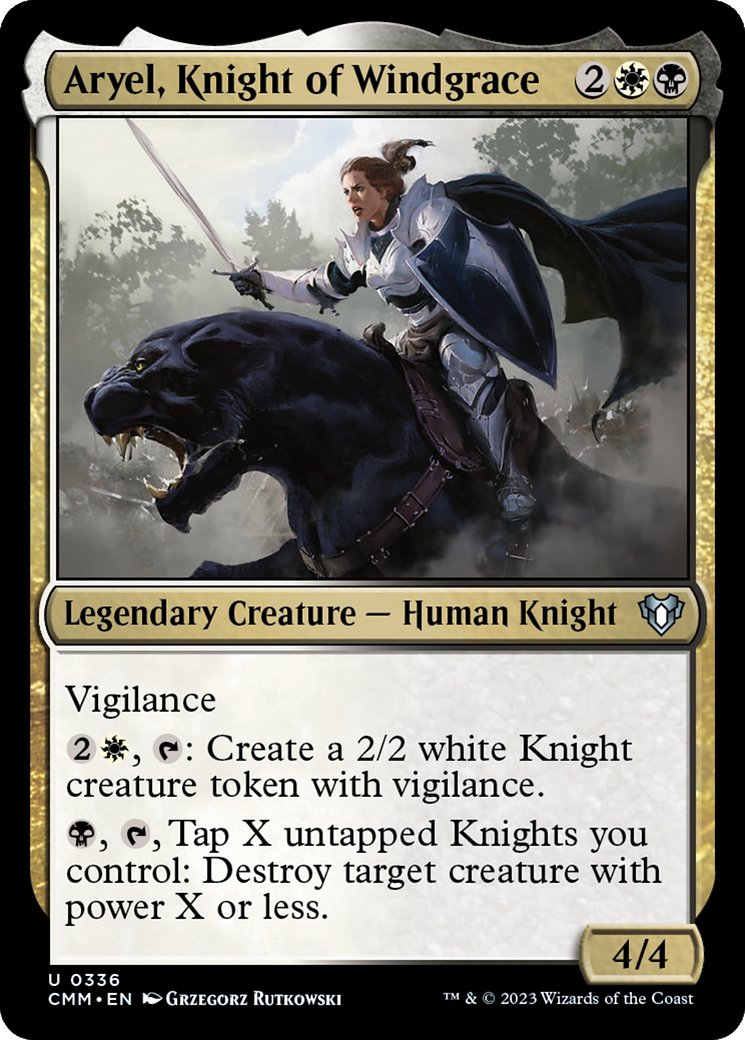 Aryel, Knight of Windgrace [Commander Masters] | Devastation Store