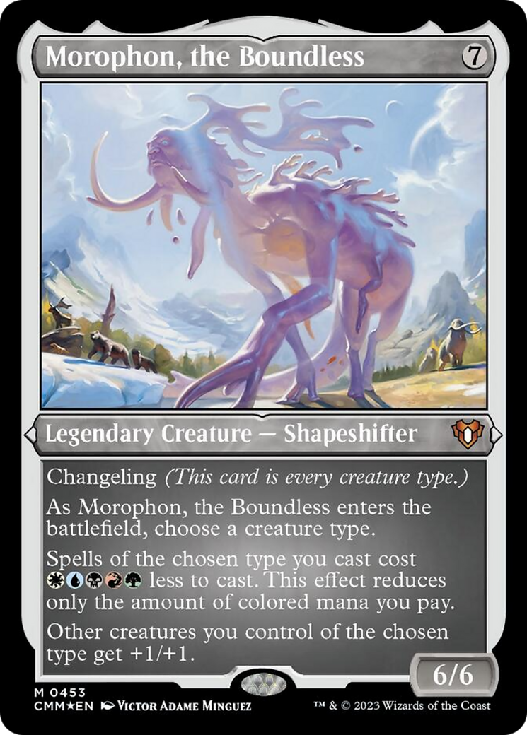 Morophon, the Boundless (Foil Etched) [Commander Masters] | Devastation Store