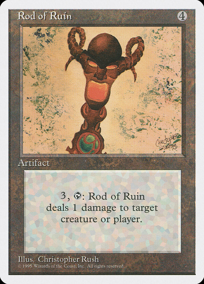 Rod of Ruin [Fourth Edition] - Devastation Store | Devastation Store