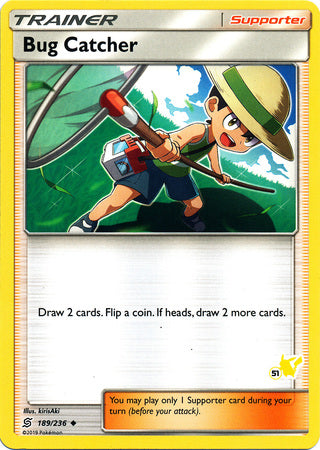 Bug Catcher (189/236) (Pikachu Stamp #51) [Battle Academy 2020] | Devastation Store
