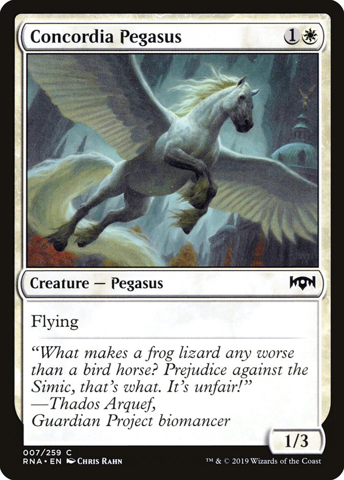 Concordia Pegasus [Ravnica Allegiance] | Devastation Store