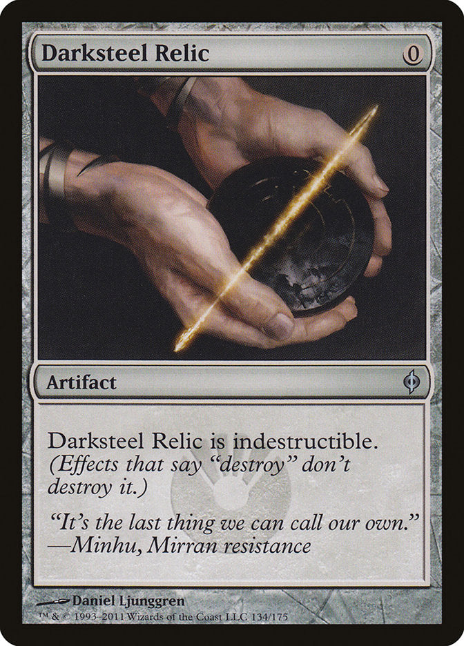 Darksteel Relic [New Phyrexia] - Devastation Store | Devastation Store