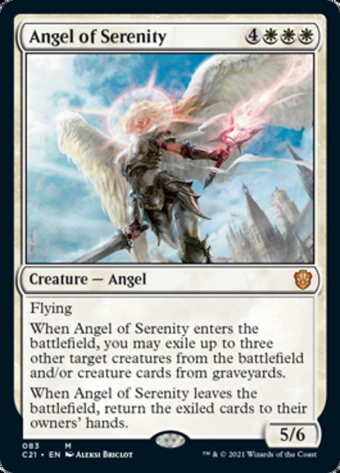 Angel of Serenity [Commander 2021] | Devastation Store