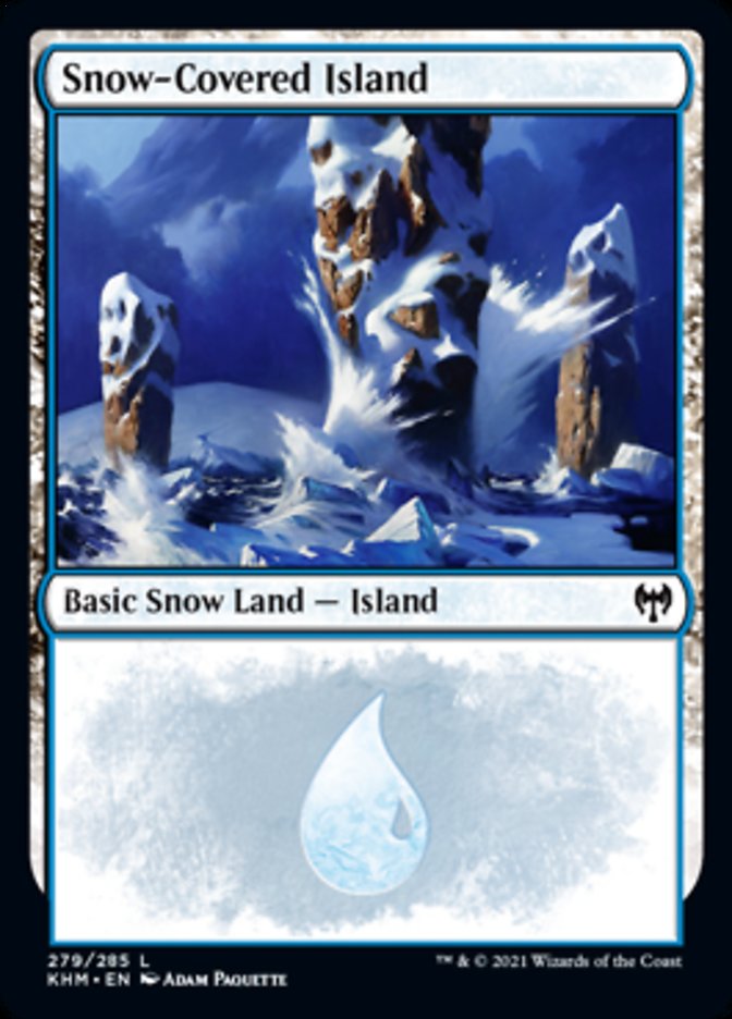 Snow-Covered Island (279) [Kaldheim] | Devastation Store