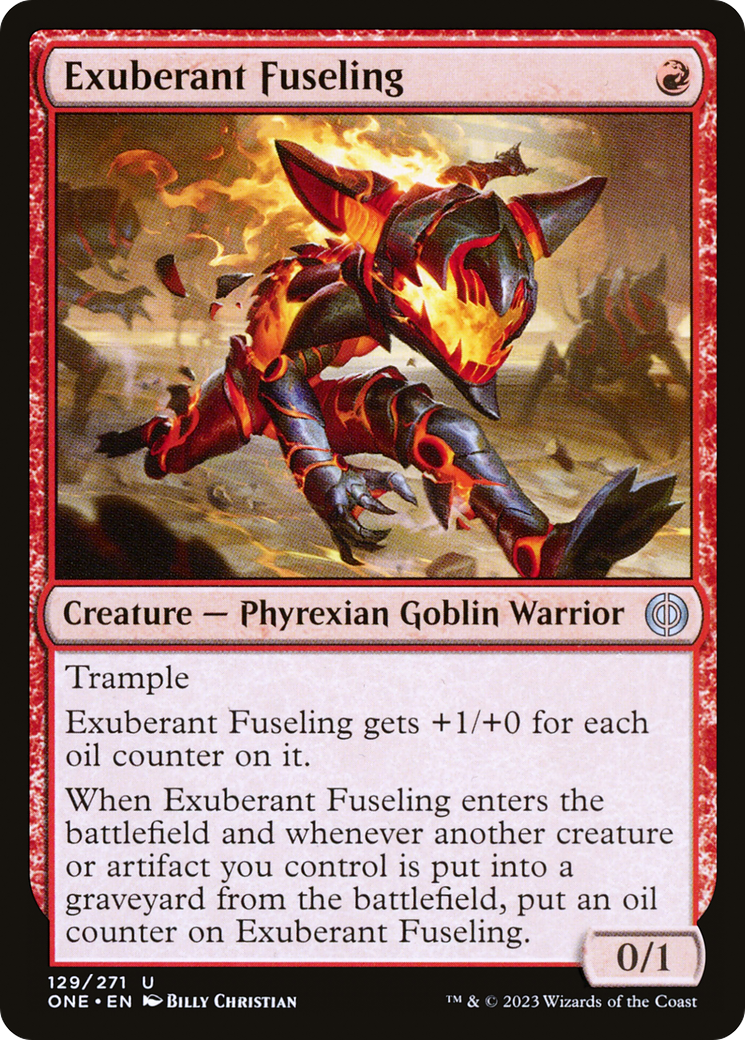 Exuberant Fuseling [Phyrexia: All Will Be One] | Devastation Store