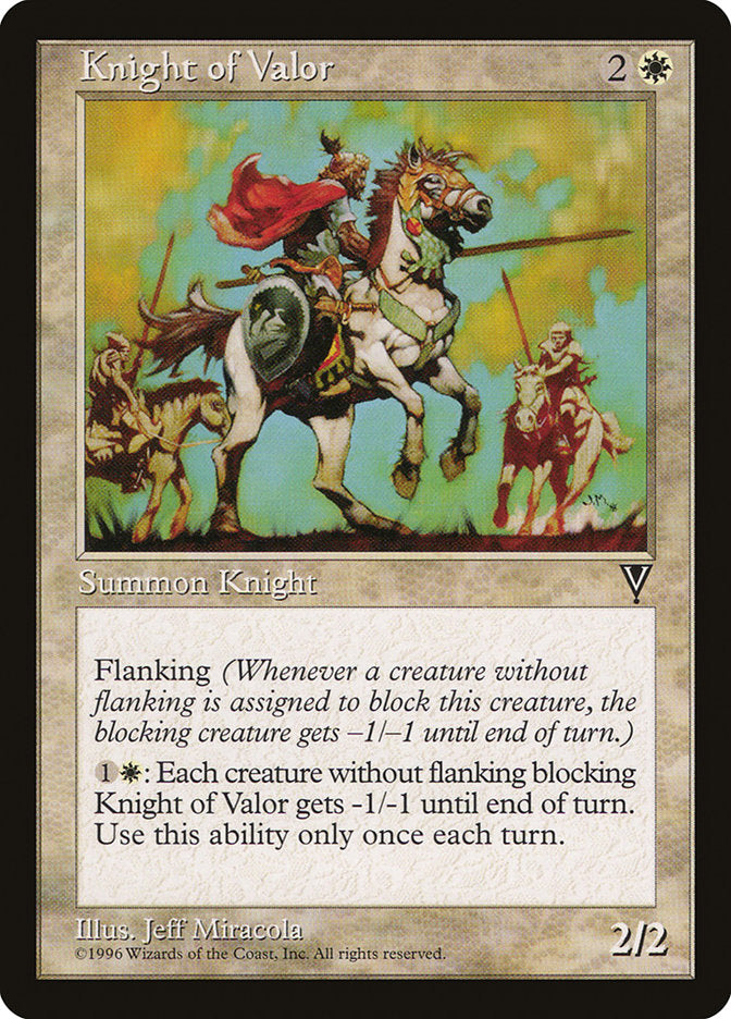 Knight of Valor [Visions] - Devastation Store | Devastation Store
