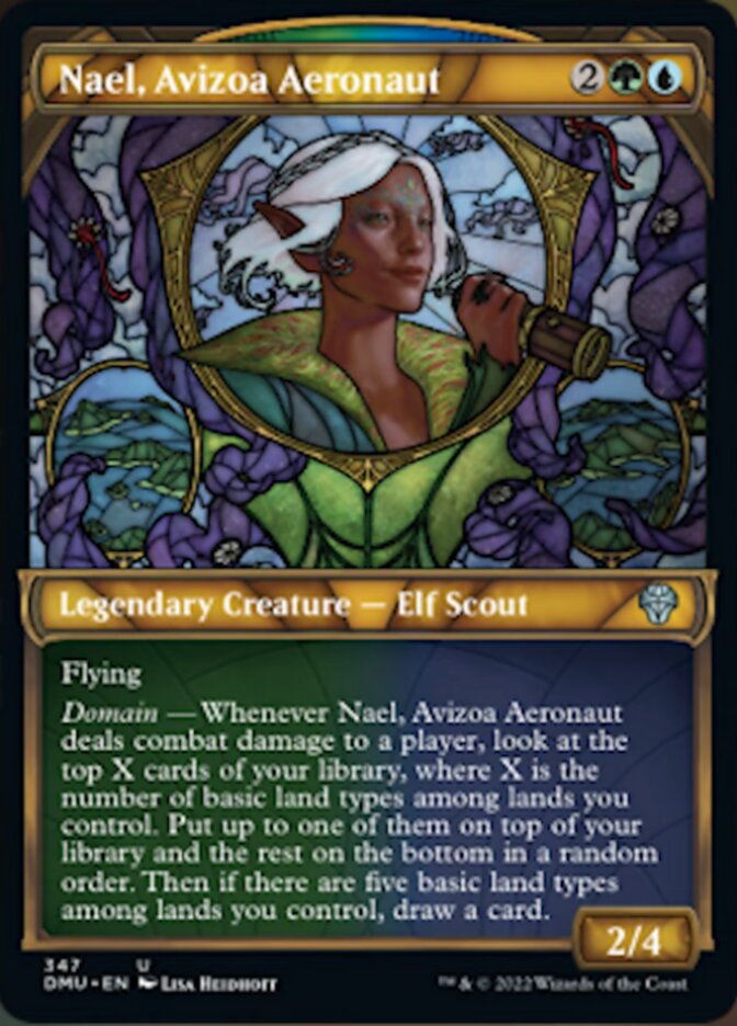 Nael, Avizoa Aeronaut (Showcase Textured) [Dominaria United] | Devastation Store