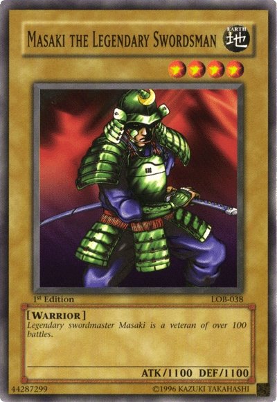 Masaki the Legendary Swordsman [LOB-038] Common | Devastation Store