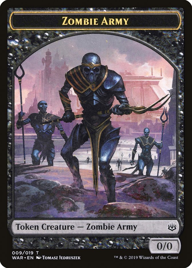 Zombie Army (009/019) [War of the Spark Tokens] | Devastation Store