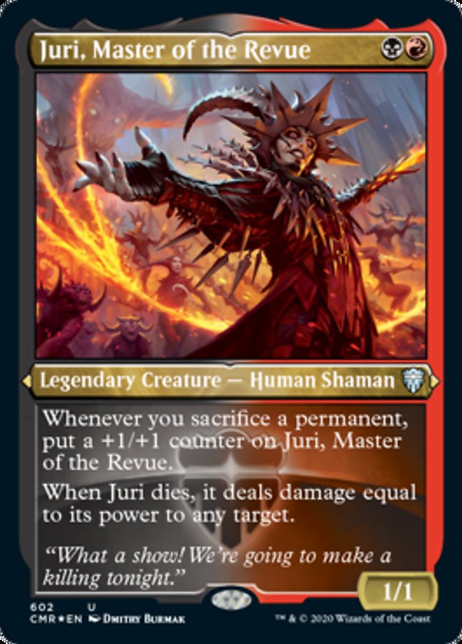 Juri, Master of the Revue (Etched) [Commander Legends] | Devastation Store